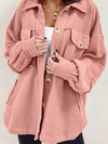 Plush Splicing Loose Jacket