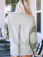 Plush Splicing Loose Jacket