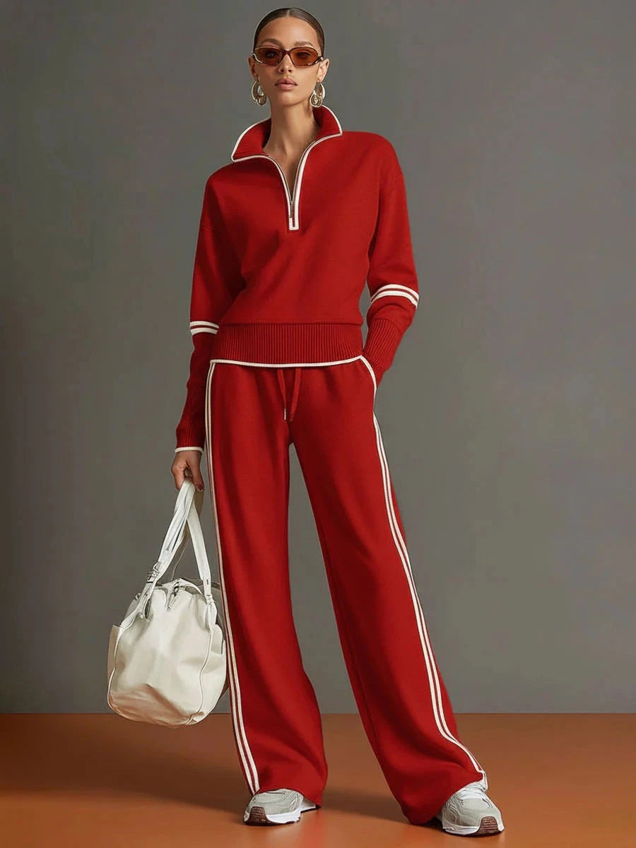 Casual Long Sleeve Sports Suit Set