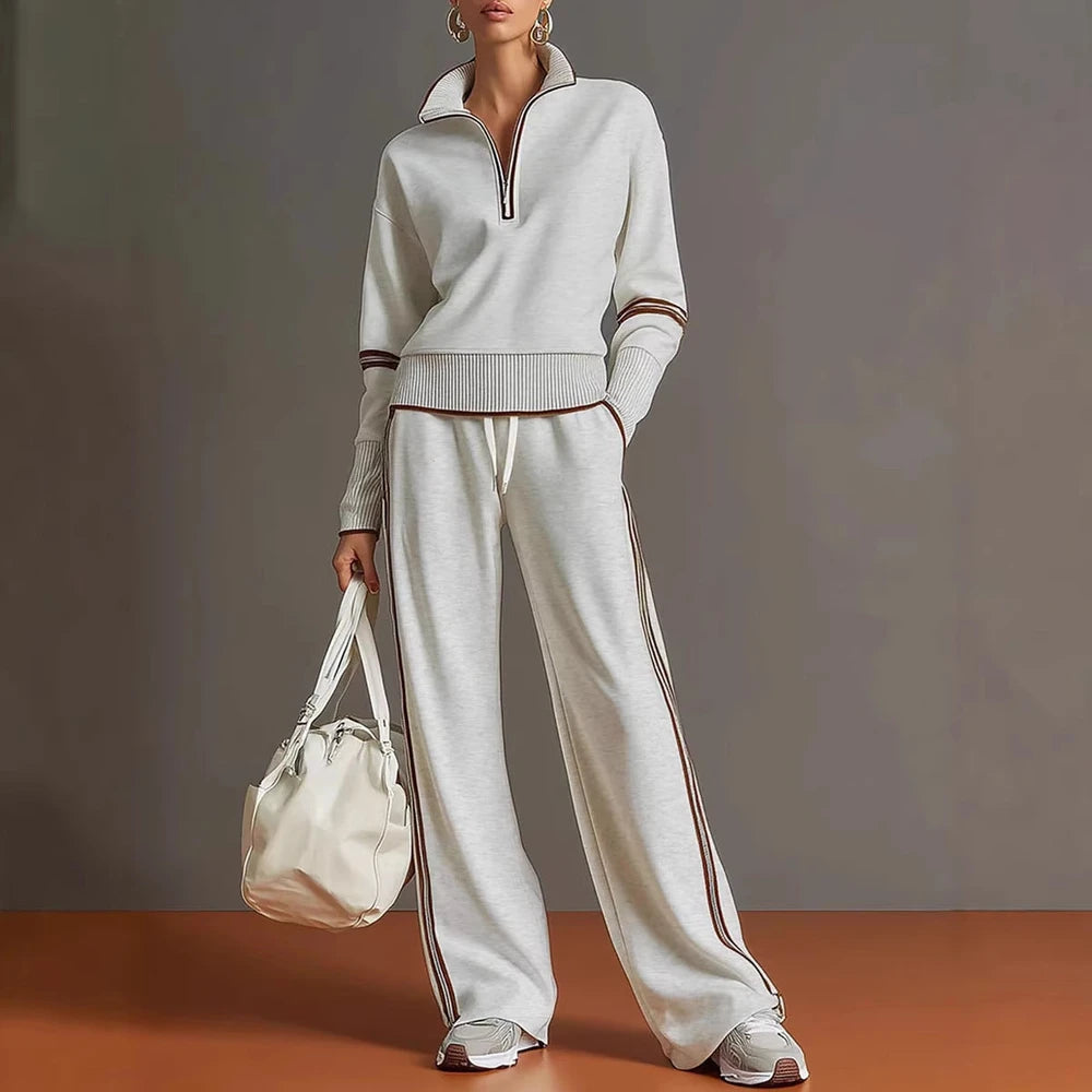 Casual Long Sleeve Sports Suit Set