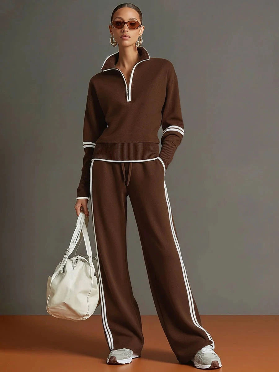 Casual Long Sleeve Sports Suit Set