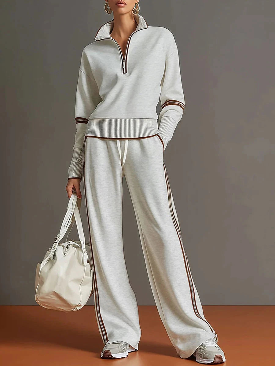 Casual Long Sleeve Sports Suit Set