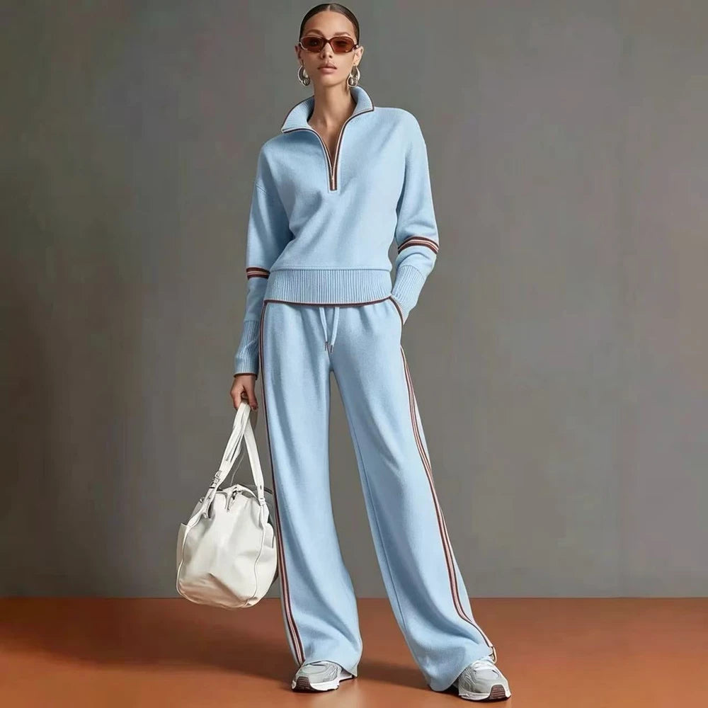 Casual Long Sleeve Sports Suit Set