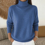 Casual Knitted Turtleneck Pullover