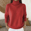 Casual Knitted Turtleneck Pullover