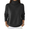 Casual Knitted Turtleneck Pullover