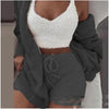 Plush Three Piece Lounge Outfit