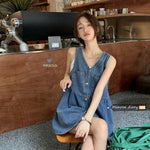 Denim Midi Dress