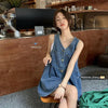 Denim Midi Dress