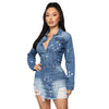 Light Blue Denim Dress