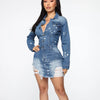 Light Blue Denim Dress