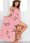 Off Shoulder Boho Beach Dress