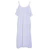 White Lace Beach Dress