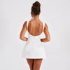Sleeveless Backless Slim Dress