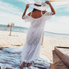 White Lace Beach Dress