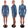 Light Blue Denim Dress