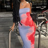 Slim Slit Long Dress