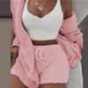 Plush Three Piece Lounge Outfit