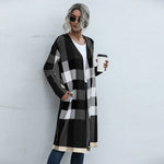Plaid Cardigan Jacket