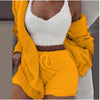 Plush Three Piece Lounge Outfit