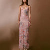 Floral Print Halter Dress