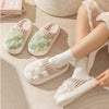 Plaid Plush House Slippers