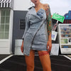 Denim Hip Dress
