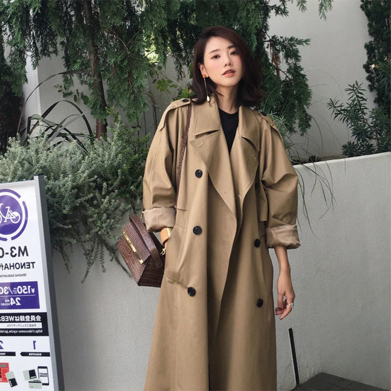 Casual Mid-Length Windbreaker