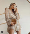 Monica Print Dress