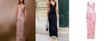 Floral Print Halter Dress