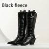 Casual Knee Length High Heel Boots