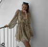 Monica Print Dress