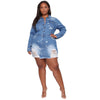 Light Blue Denim Dress