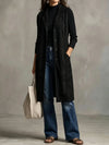 Sleeveless Mid-Length Blazer Vest
