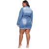Light Blue Denim Dress