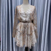 Monica Print Dress