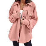 Plush Splicing Loose Jacket