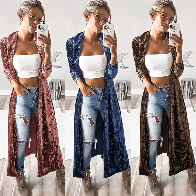 Plush Velvet Jacket