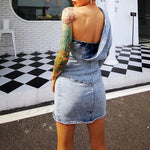 Denim Hip Dress