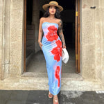 Slim Slit Long Dress