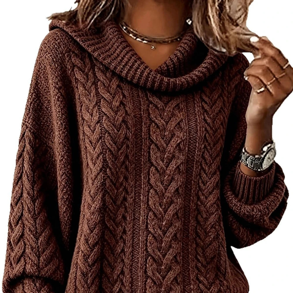Anna Loose Cable-Knit Sweater