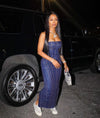 Sleeveless Denim Tube Dress