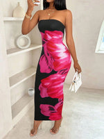 Slim Slit Long Dress