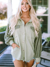 Plush Splicing Loose Jacket